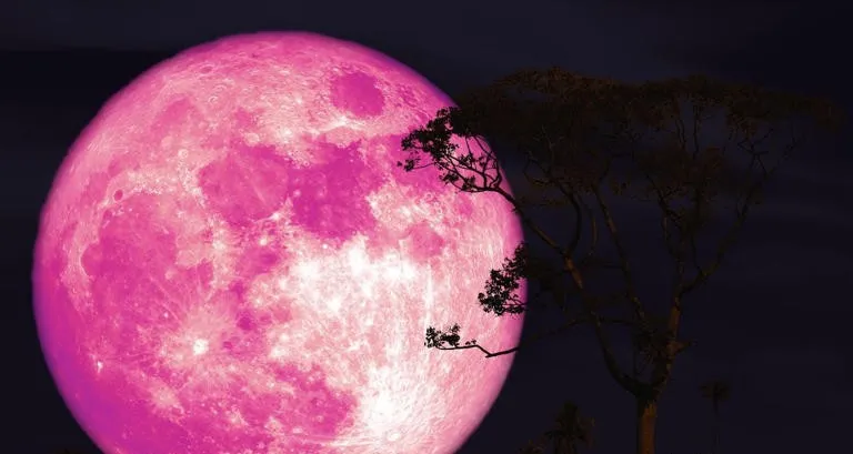 A la 1:44 se podrá apreciar la 'strawberry Moon' / Redes Sociales