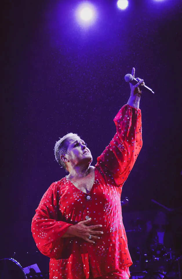 La cantante se viene de recuperar de problemas respiratorios / FB: @soyLupitaDAlessio