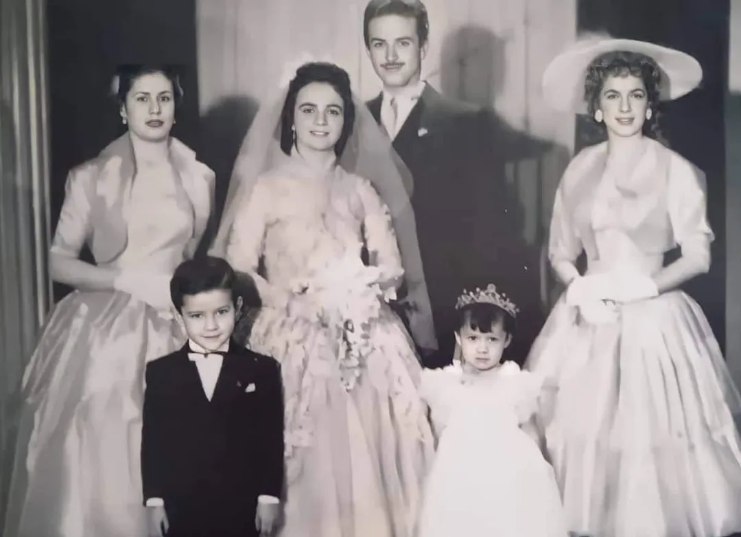 Lupita se casó con el locutor León Michel / Redes Sociales