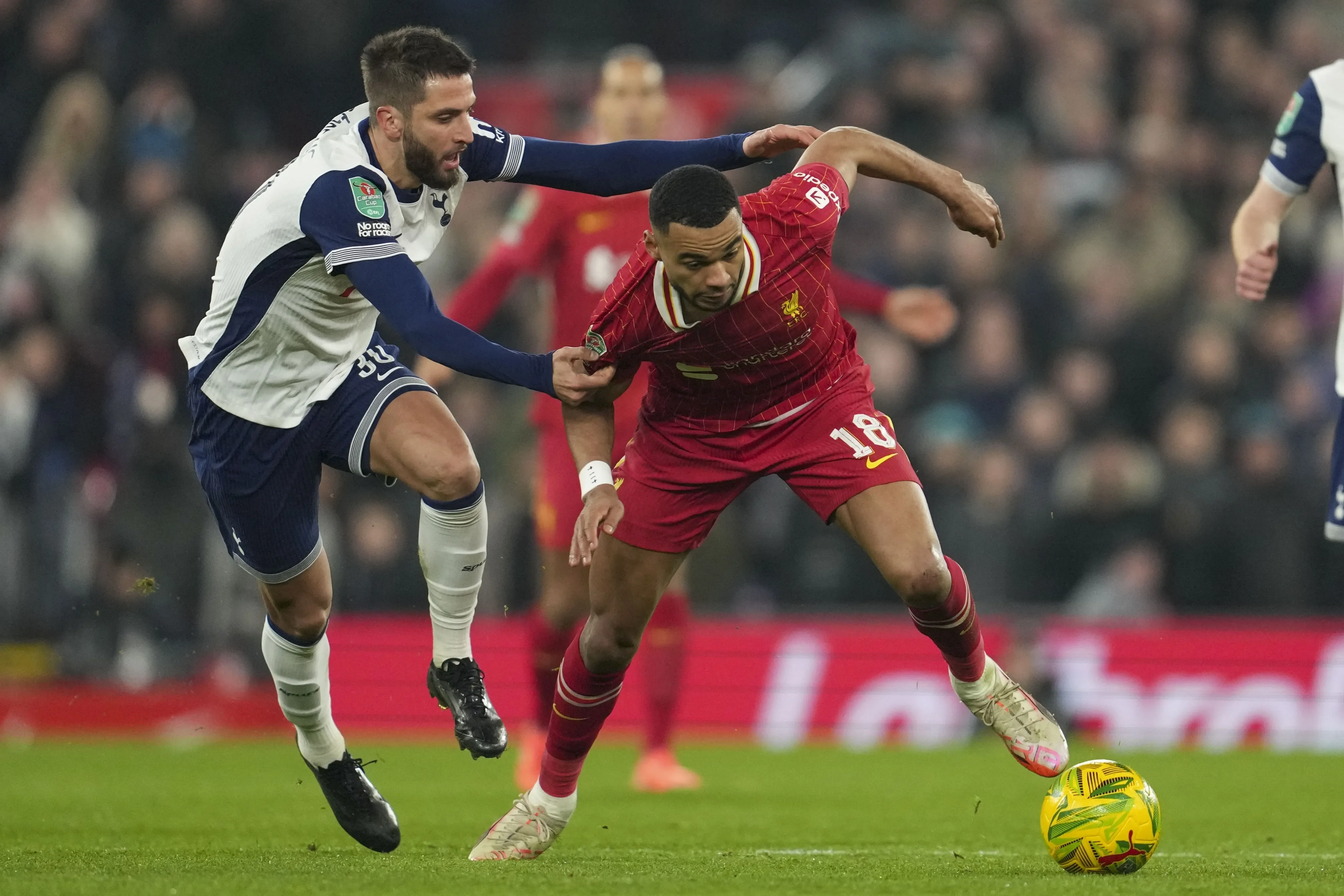 Imágenes del Liverpool vs Tottenham | AP