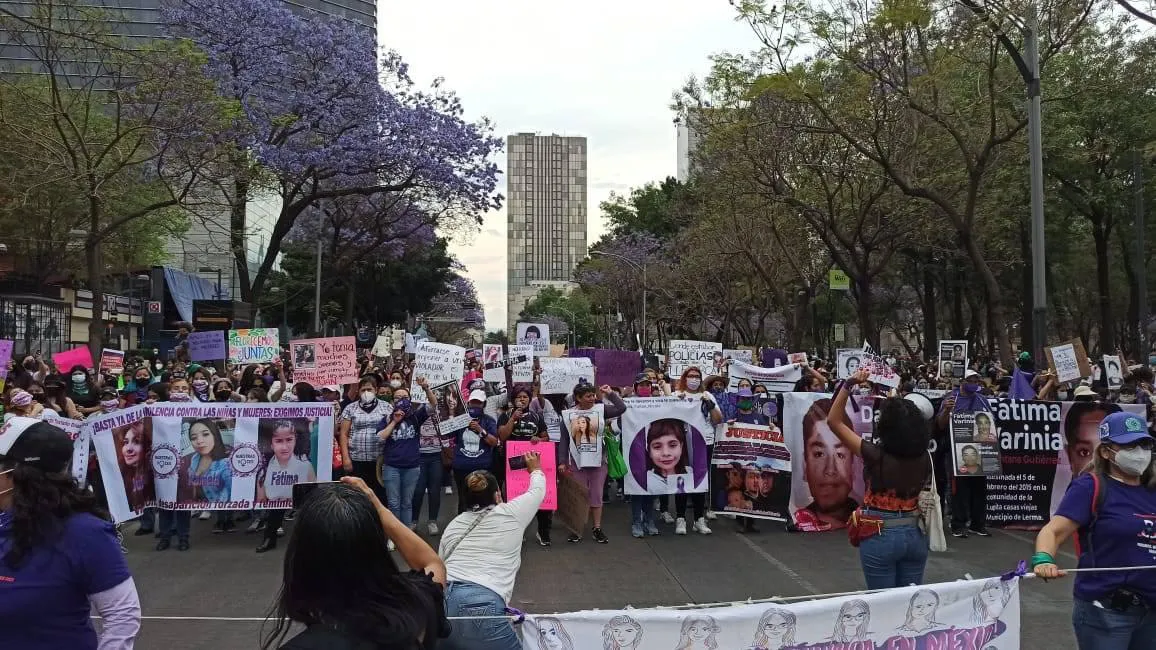 Se espera la asistencia de miles de mujeres rumbo al Zócalo de la CDMX / FB: @Marcha8M
