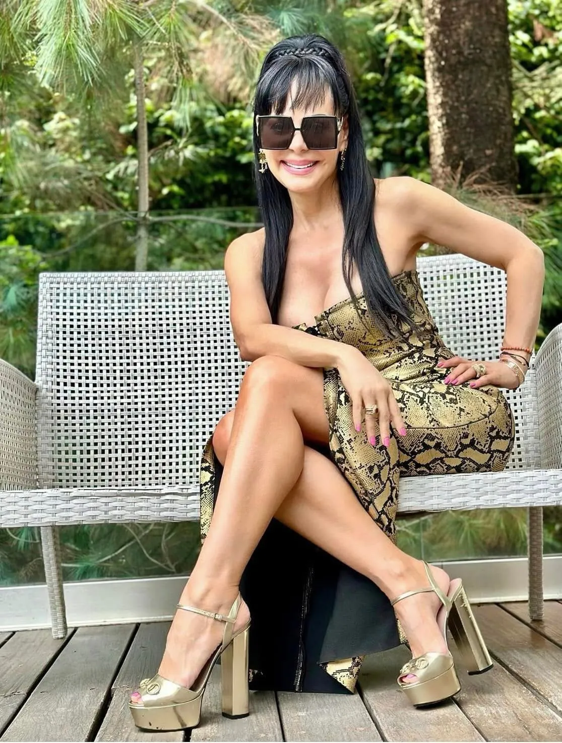 Maribel Guardia se sometió a una operación del ojo izquierdo / FB: @MaribelGuardia