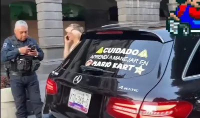 La mujer ya había advertido donde aprendió a manejar / Redes Sociales