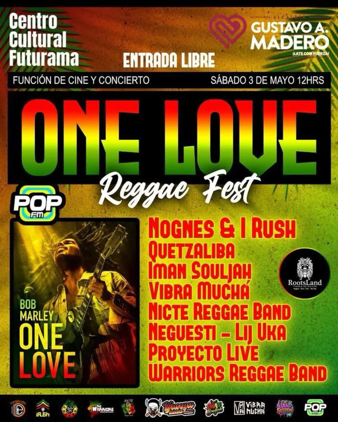 El festival comenzará desde las 12:00 horas del sábado 3 de mayo / Redes Sociales