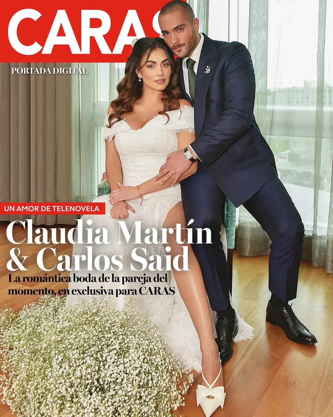 La pareja compartió su amor en exclusiva con la revista Caras / IG: @carasmexico