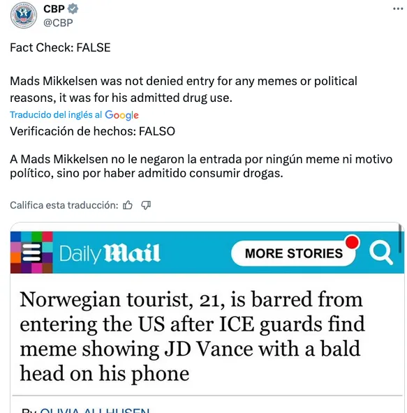 Las autoridades negaron los hechos por medio de las redes / Especial