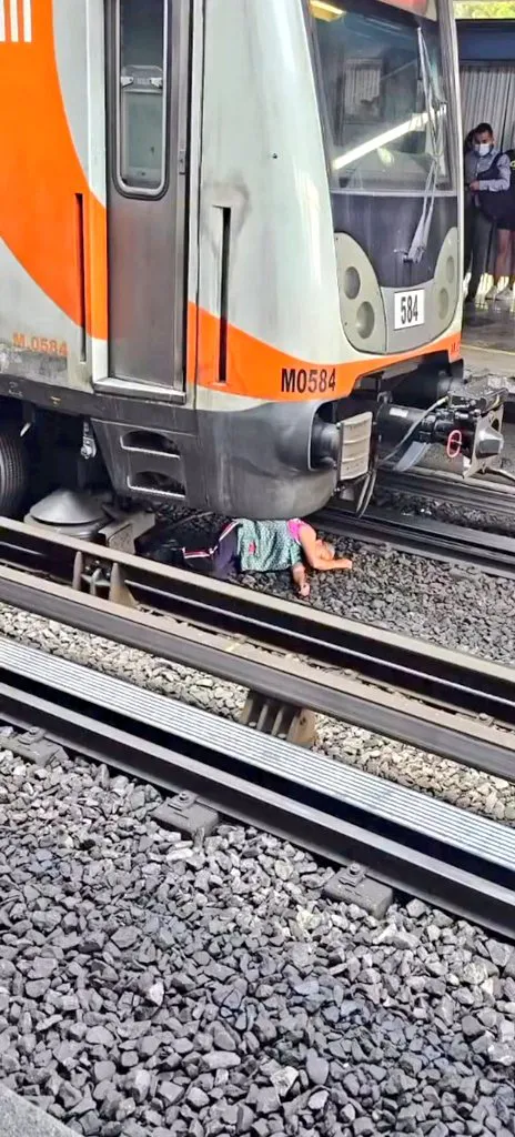 Los hechos ocurrieron en la estación Tasqueña / Redes Sociales