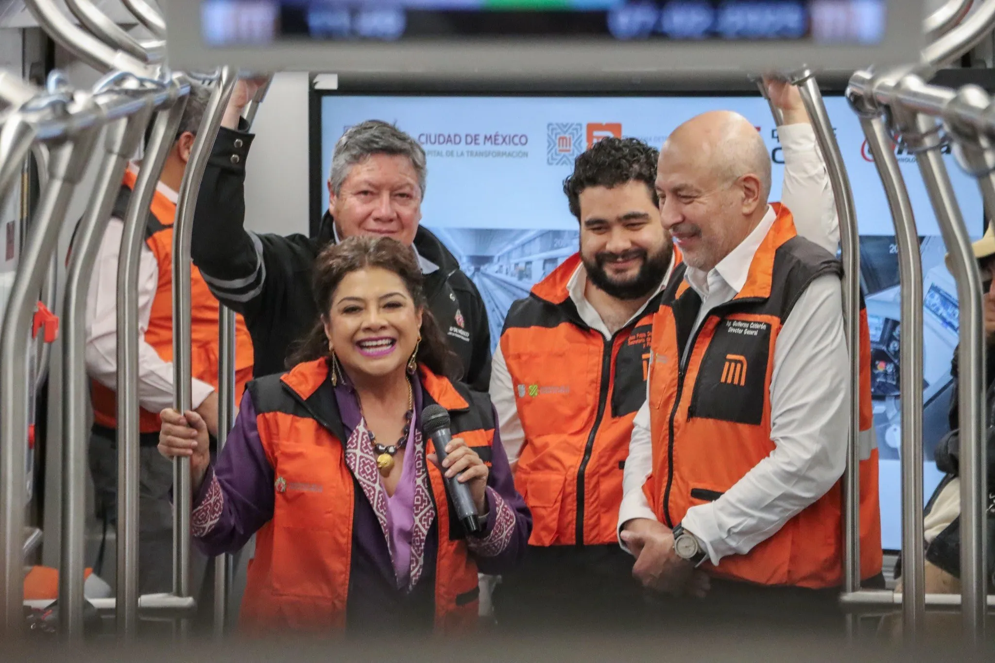 La Jefa de Gobierno dijo que para marzo se reabren otras estaciones de la Línea 1 / FB: @ClaraBrugadaM