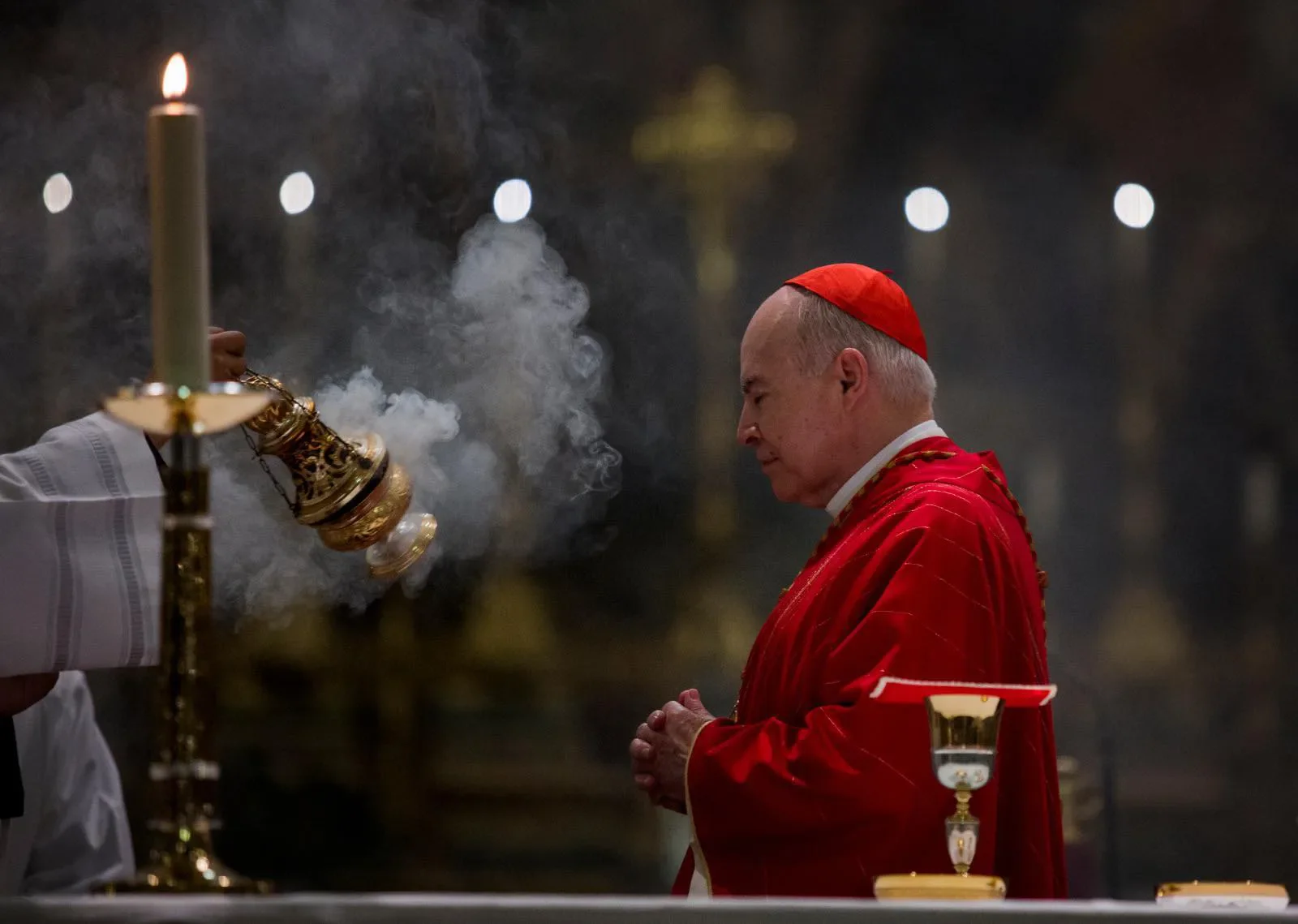 Carlos Aguiar Retes fue creado cardenal por el Papa Francisco en 2016 / Redes Sociales