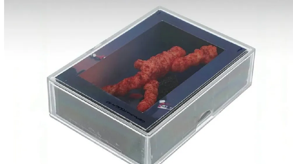 Un Cheeto Flamin’ Hot se volvió protagonista de una de las subastas más inusuales del coleccionismo/Redes Sociales