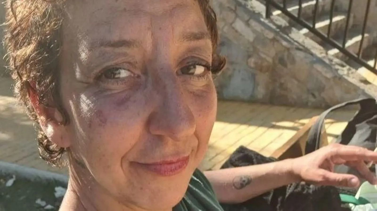 Mónica Cervera vive en condiciones de calle en Malaga / Redes Sociales