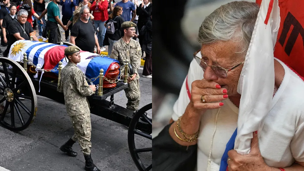 Entre lágrimas y aplausos despidieron a Pepe Mujica / Redes Sociales