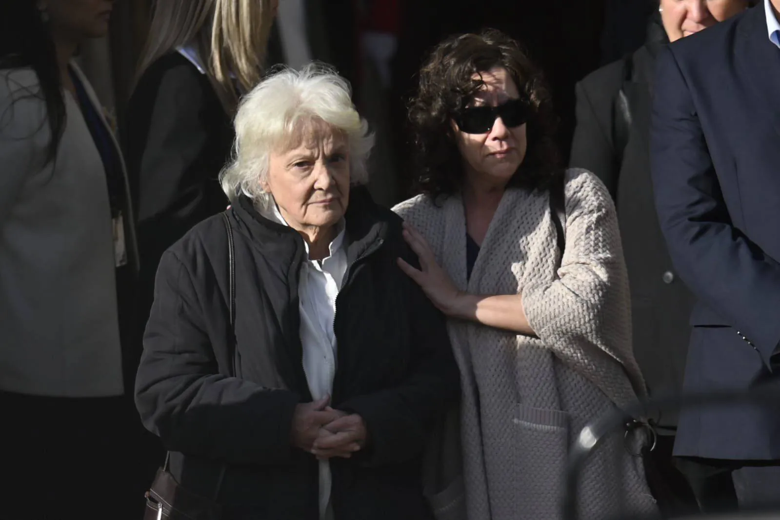 Lucía Topolansky, la esposa de Mujica, estuvo presente en el cortejo fúnebre / Redes Sociales