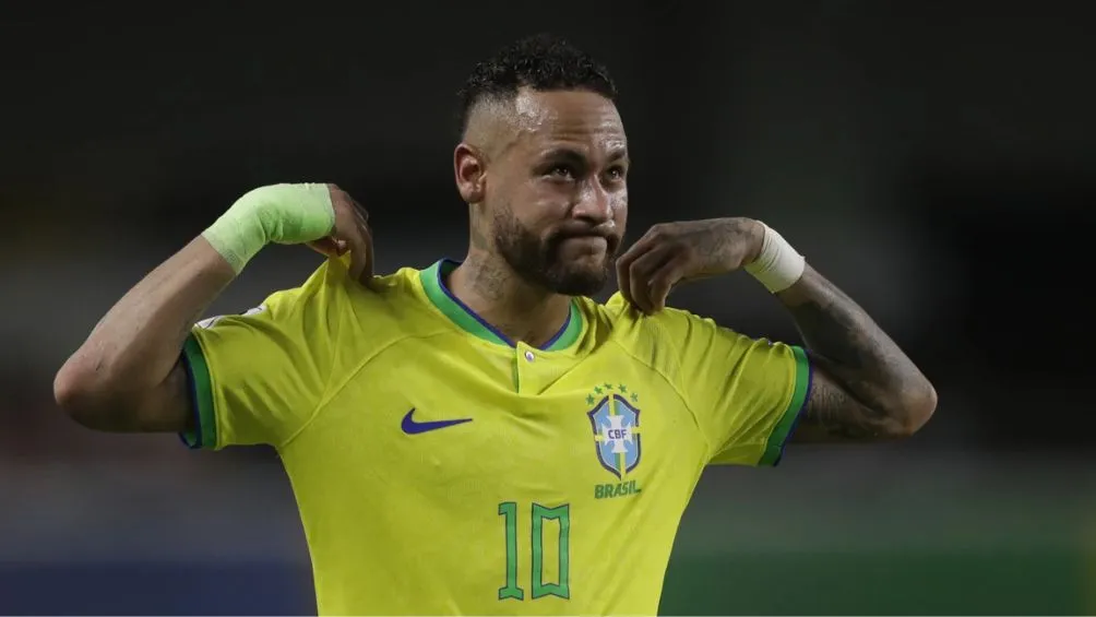 Neymar con la selección de Brasil | AP