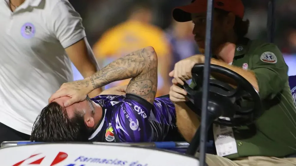 Benedetti se volvió a lesionar | MEXSPORT