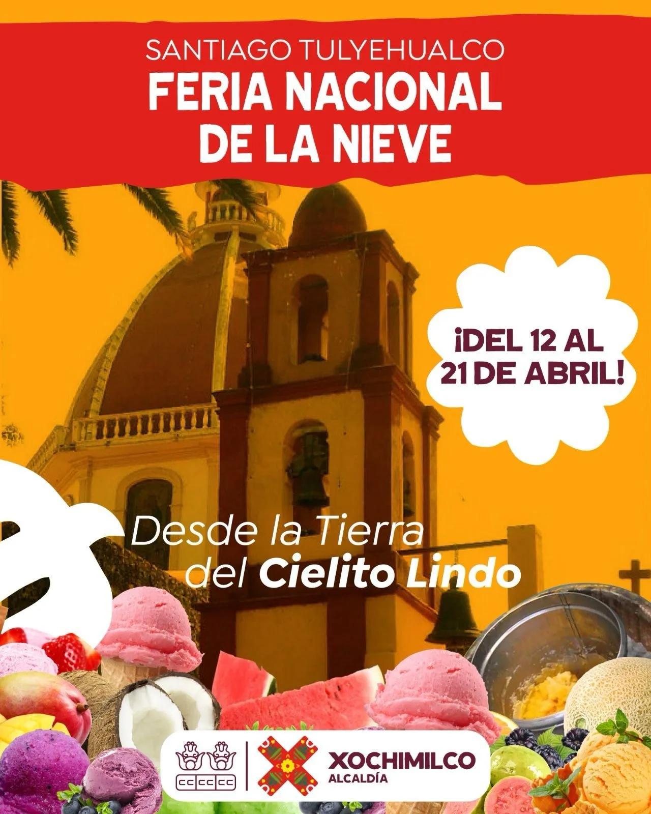 Santiago Tulyehualco es el lugar donde siempre se coloca la feria / FB: @FeriadelaNieveOficial