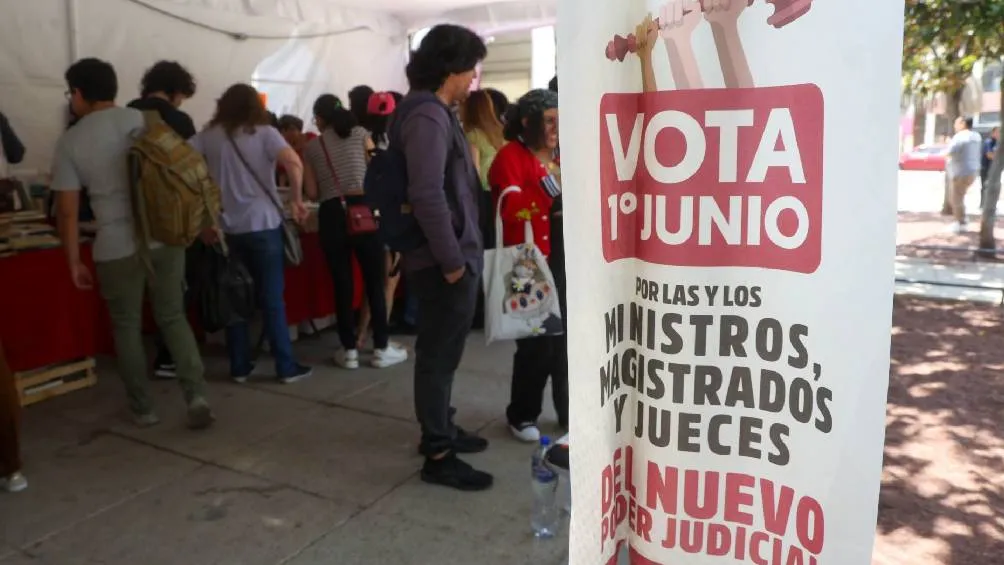 El 1 de junio habrá elecciones del Poder Judicial/X