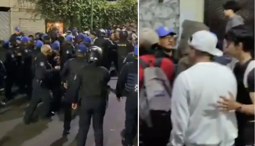 Algunos alumnos presentaban aliento alcohólico / Redes Sociales