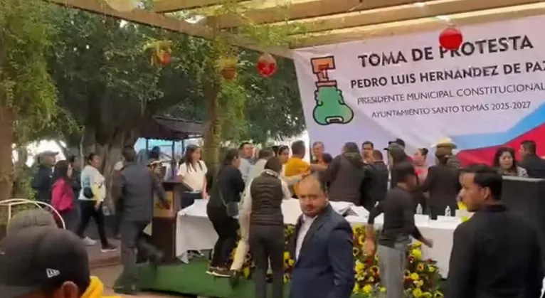 Pedro Luis 'N' se escapó de las autoridades luego de convertirse en Presidente Municipal / Redes Sociales