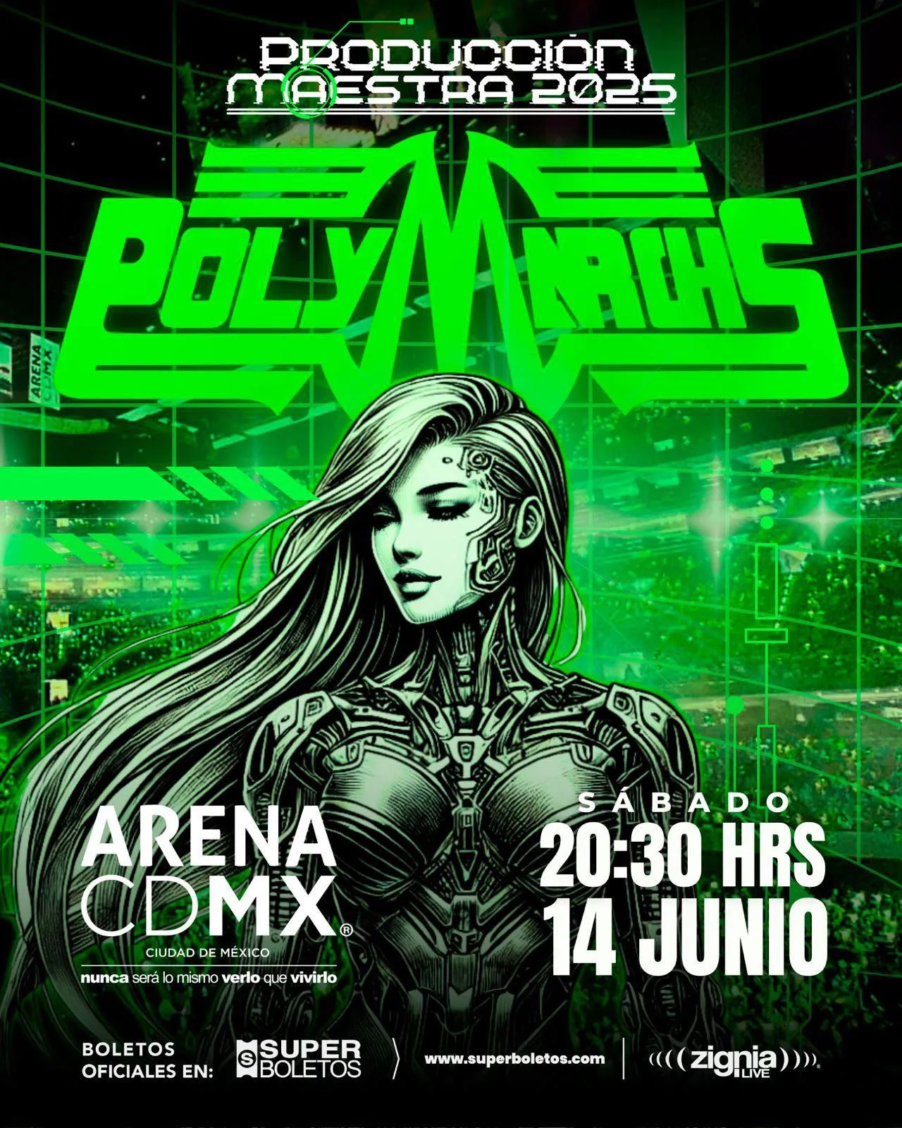 Polymarchs se presentará este 14 de junio en la Arena CDMX / Especial