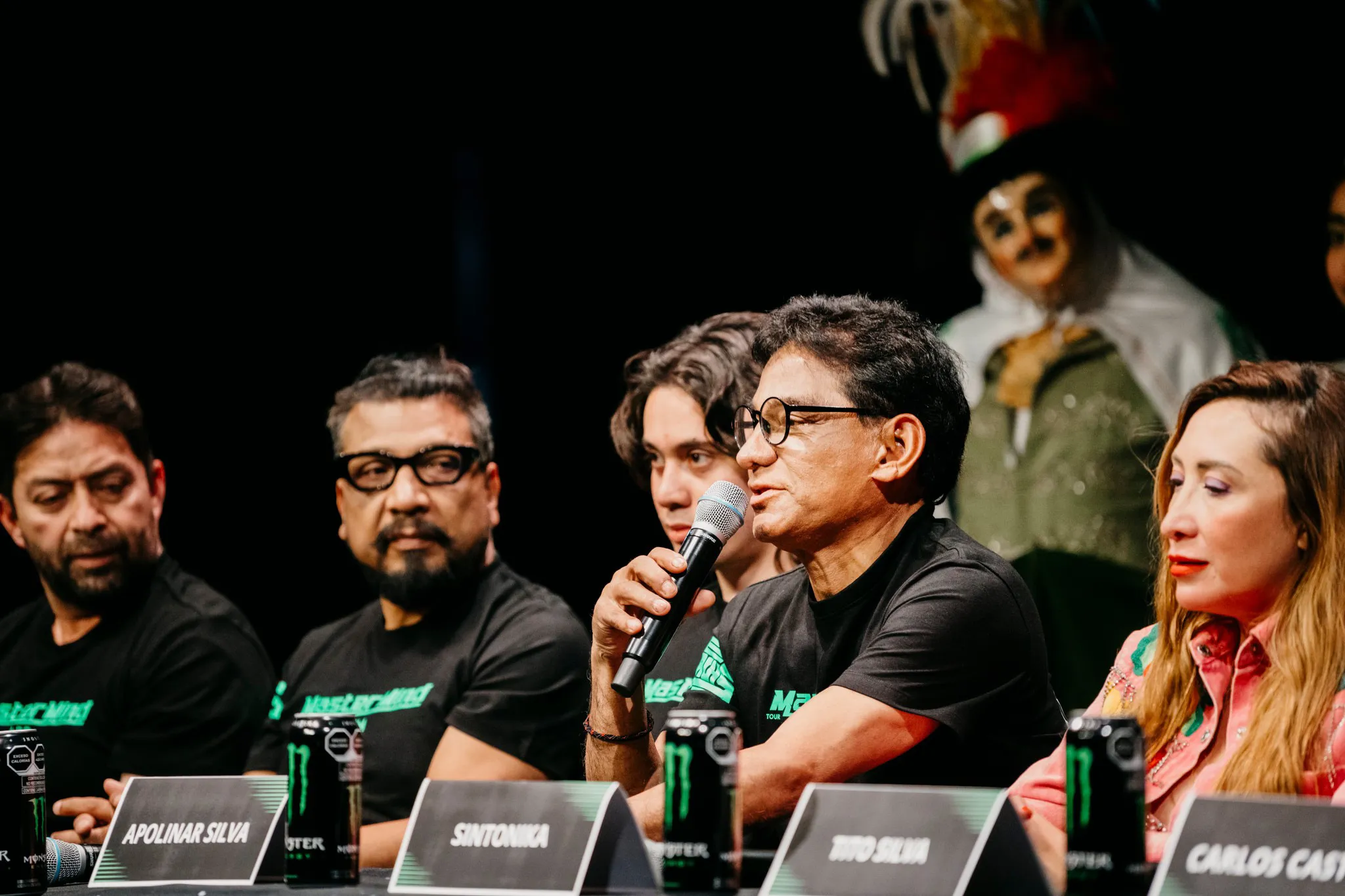 Don Apolinar Silva llega con todo su grupo de Djs / FB: @polymarchs