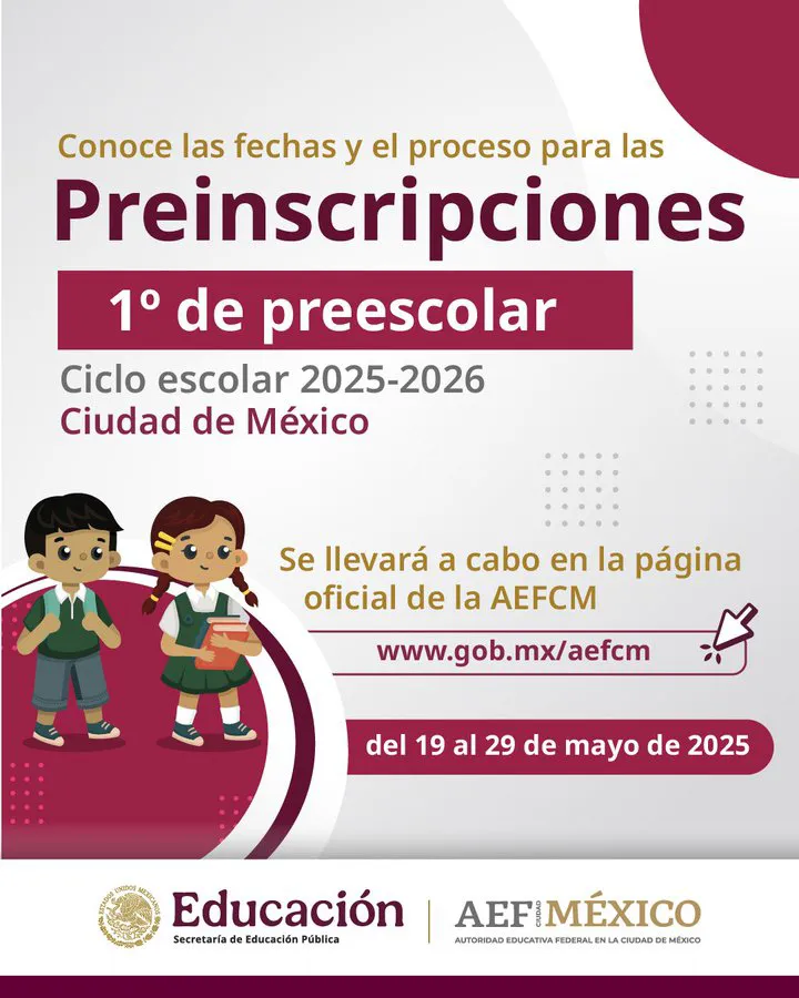 Tienes hasta el 29 de mayo para apuntar a tu hija o hijo / Redes Sociales