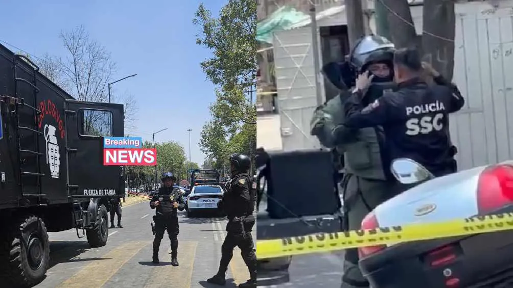 Personal especializado de la SSC llegó al lugar para atender la emergencia/X