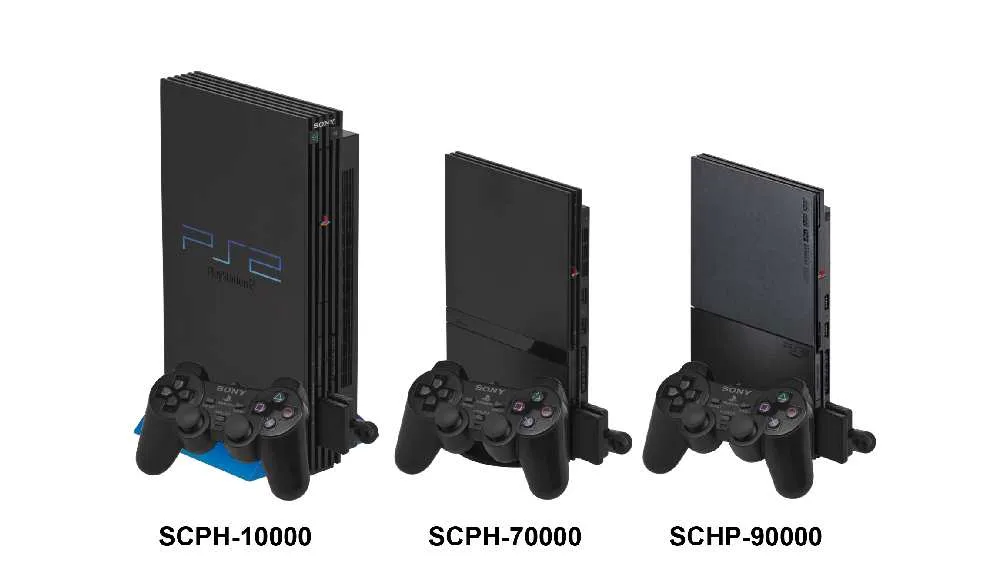 Esta es la evolución que tuvo el PS2/X