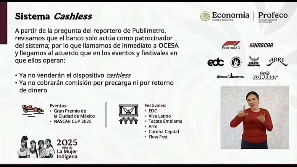 Consumidores se quejaron ante PROFECO por el cobro excesivo de comisiones/Gobierno de México