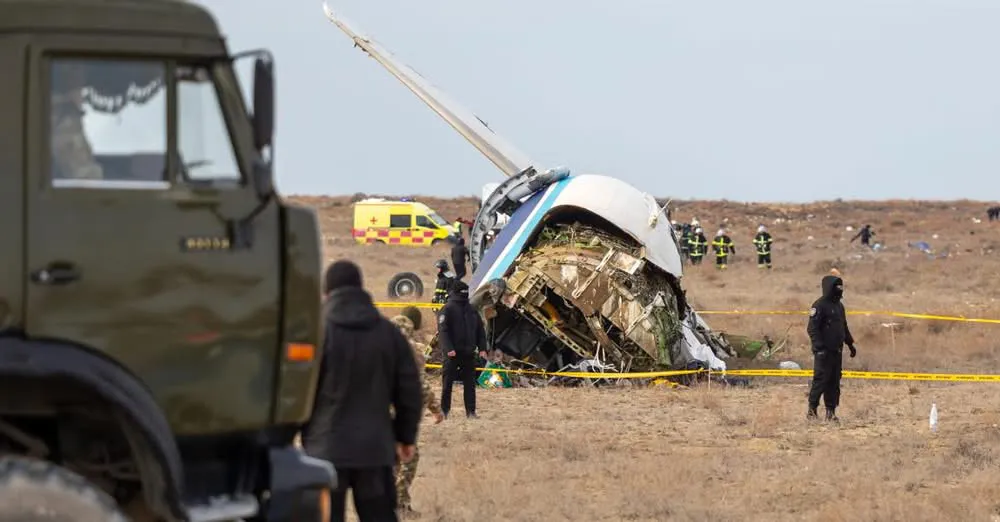 El vuelo de Azerbaijan Airlines dejó el saldo de 38 muertos / Redes Sociales