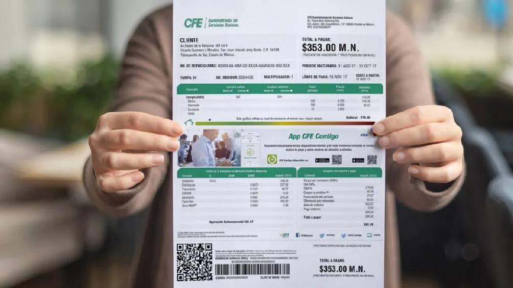 la Comisión Federal de Electricidad (CFE) ofrece subsidios en el pago de la luz, especialmente en estados con climas extremos. / RS