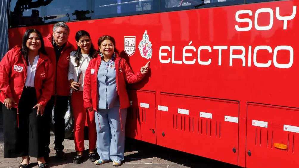 La jefa de Gobierno de la Ciudad de México, Clara Brugada, anunció la construcción de la Línea 0 del Metrobús. | Gobierno de México.