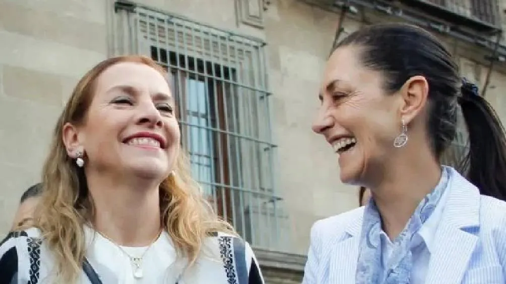 Gutiérrez Müller se equivoca en mensaje de cumpleaños a Sheinbaum. / X: @Claudiashein