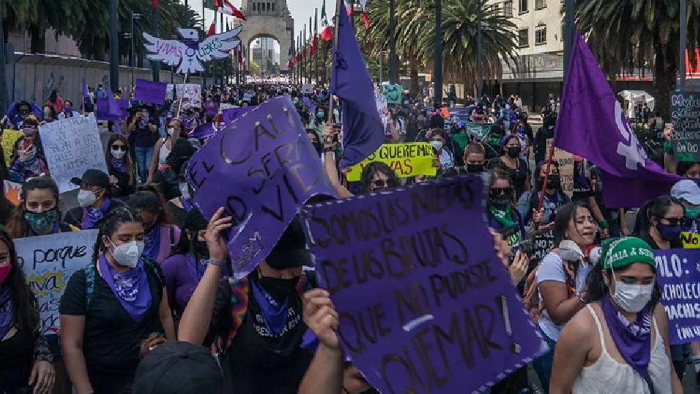El 8 de marzo, diversas colectivas feministas marcharán en la Ciudad de México para conmemorar el Día Internacional de la Mujer. / X