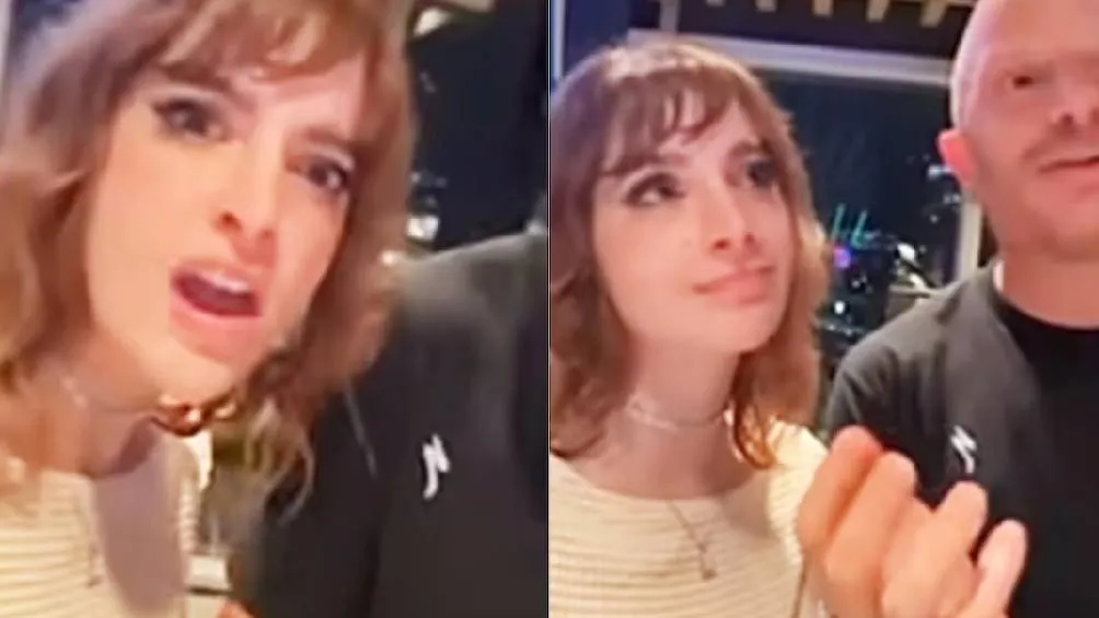 Un video de Imelda con el actor Facundo ha circulado en redes sociales, mostrando a Imelda en un estado de aparente indisposición. | Captura de pantalla