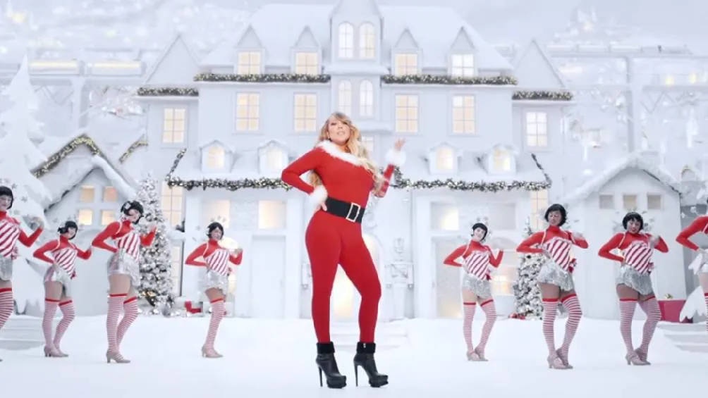 Su tema más emblemático, &quot;All I Want For Christmas Is You&quot;, lanzado en 1994. YT