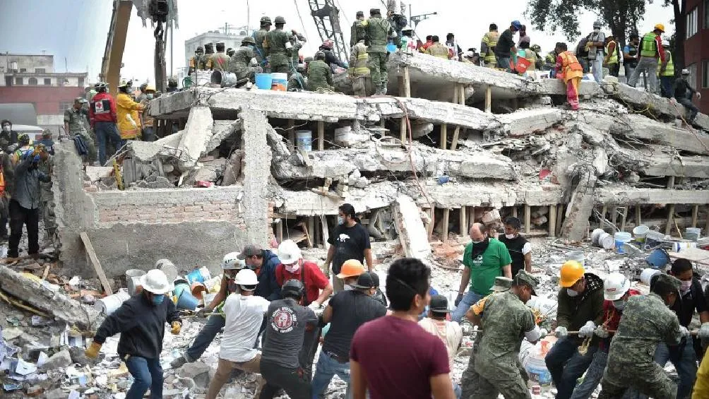 El sismo de 2017 en México fue un terremoto de magnitud 7.1 que tuvo lugar el 19 de septiembre. | BBC