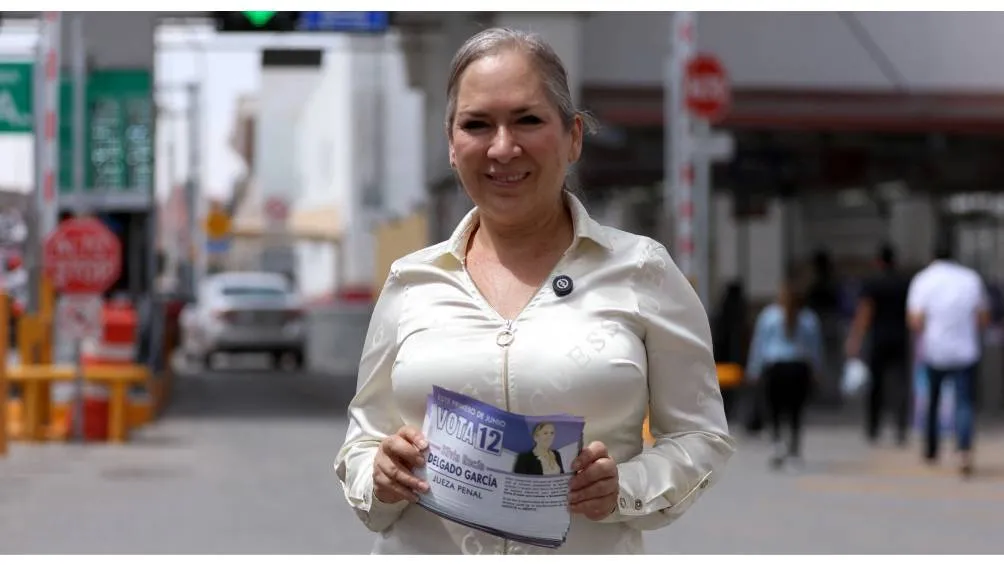 La elección de Delgado ha generado controversia entre organizaciones civiles, como defensores, que la ven como una candidata &quot;de alto riesgo&quot;. / X