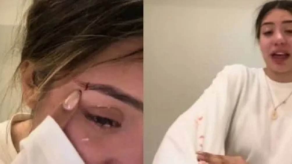 La influencer denuncia que nadie le ha proporcionado el nombre de su agresor. | Captura de pantalla.