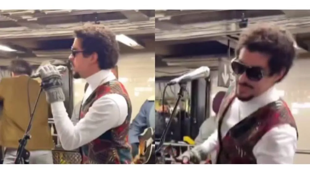 El conejo malo sorprendió a sus fans de Nueva York con concierto en el Metro. | Captura de pantalla