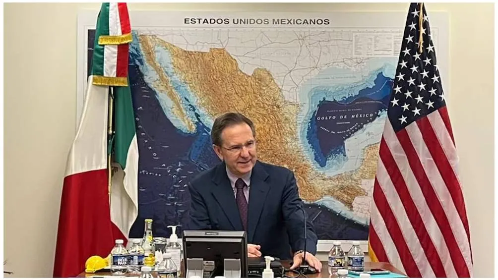 Se presentará el embajador de México en EE. UU., Esteban Moctezuma. | (X/@emoctezumab)