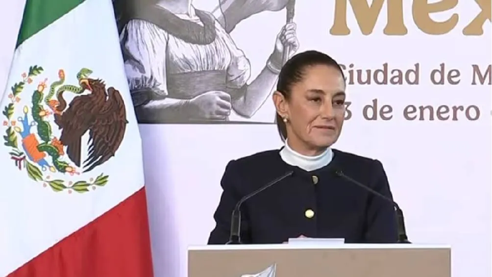 El 13 de enero, la presidenta Claudia Sheinbaum presentó el Plan México, una estrategia de inversión. | Captura de pantalla