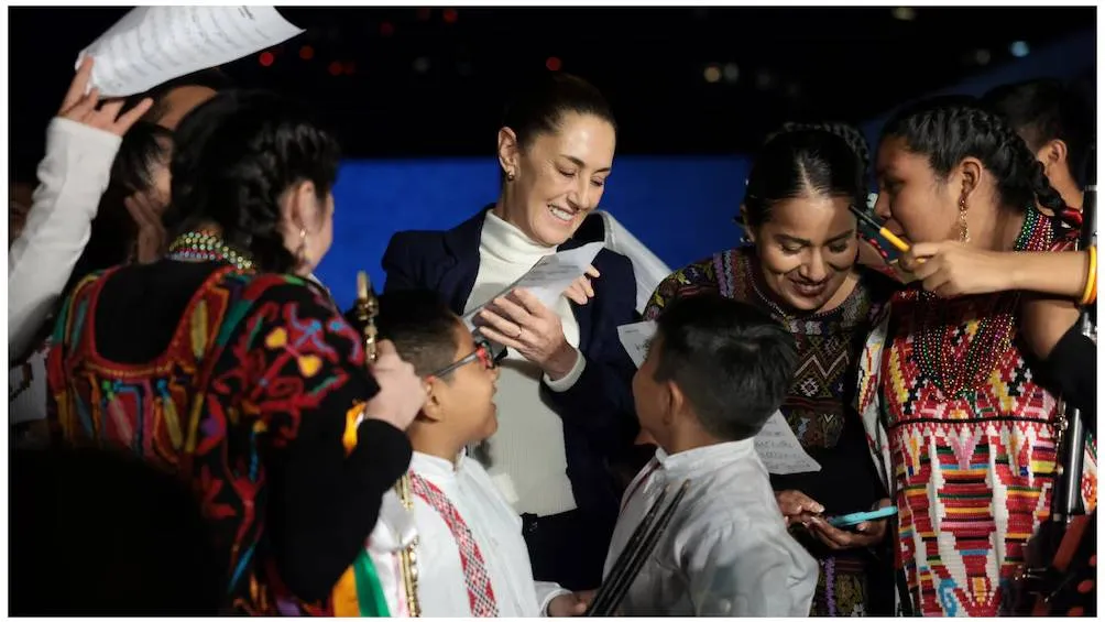 La doctora Sheinbaum destacó que el plan se enfoca en la sostenibilidad ambiental, con el propósito de reducir la contaminación del aire y del agua. | Gobierno de México