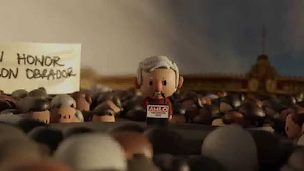 También se citan frases emblemáticas de su mandato, como &quot;no estás solo&quot; y &quot;voto por voto, casilla por casilla&quot;.| Captura de pantalla