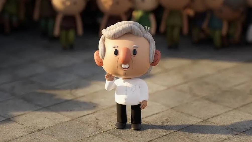 El cortometraje animado sobre la trayectoria política de Andrés Manuel López Obrador recibió el premio a Mejor Animación en los premios Pantalla de Cristal. | YouTube