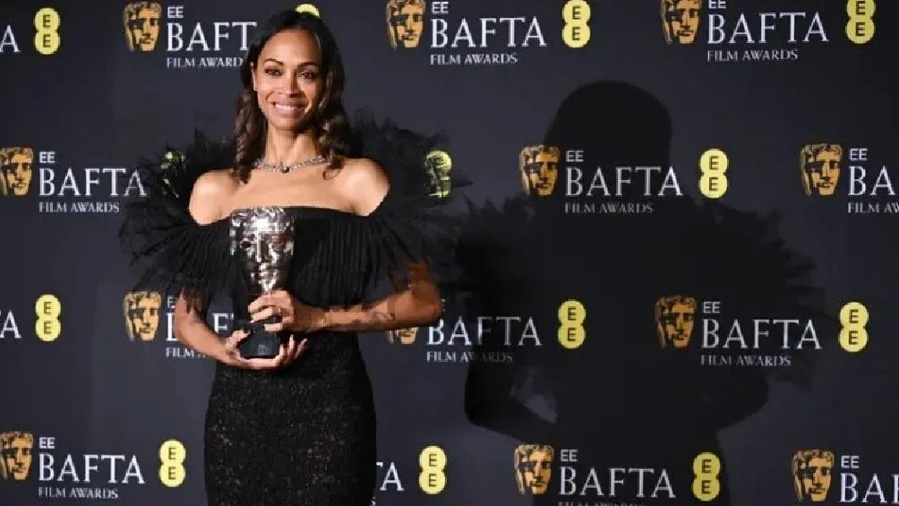 &quot;Emilia Pérez&quot;. Saldaña fue reconocida por su interpretación de una abogada en la película dirigida por Jacques Audiard. / X