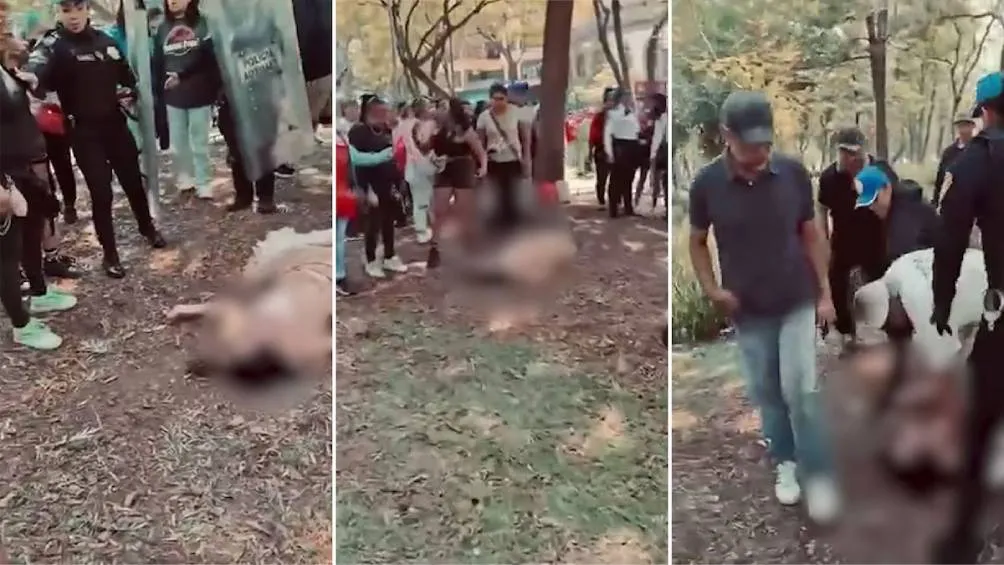 una mujer trans fue víctima de agresiones verbales y físicas perpetradas por dos hombres. / Captura de pantalla