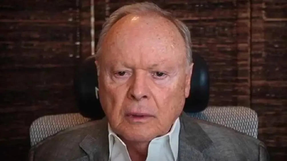 Eduardo Fernández García, ex presidente de la Comisión Nacional Bancaria y de Valores (CNBV) de 1995 a 2000, ha sido declarado culpable de intentar extorsionar a Grupo Televisa. / Captura de pantalla