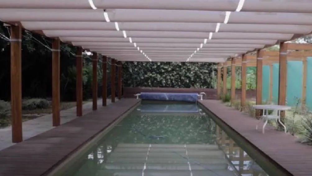 La propiedad 'Casa Michoacán' cuenta con un búnker de 120 m², un helipuerto, una piscina, un jacuzzi, un sauna,. / X