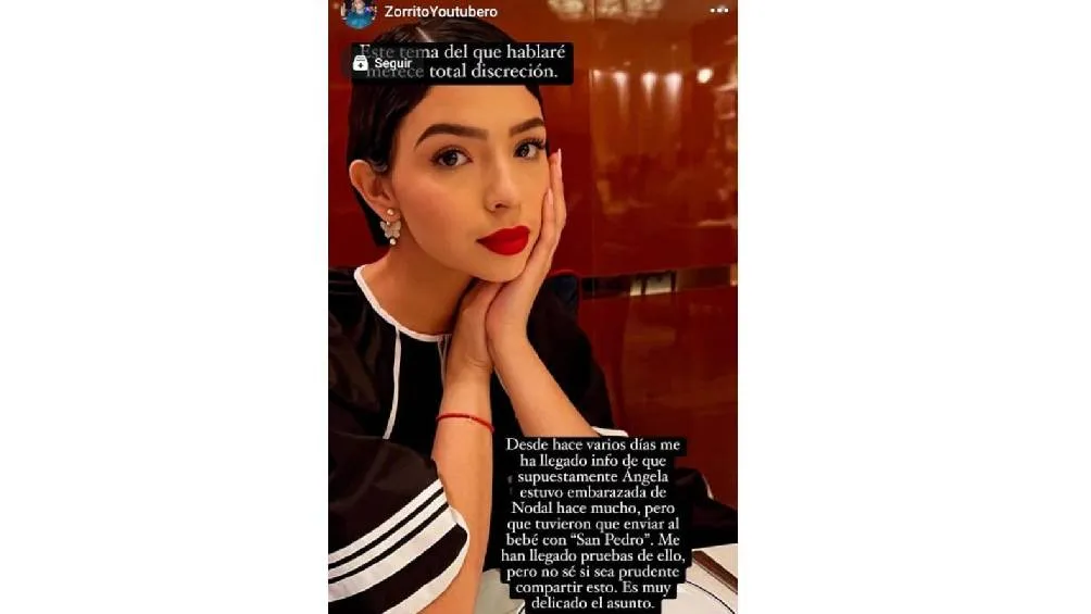 Influencer revela que tiene pruebas del supuesto aborto de la cantante. / Captura de pantalla